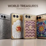 A luxurious iPhone encrusted with diamonds and gold.. How much is its imaginary price?