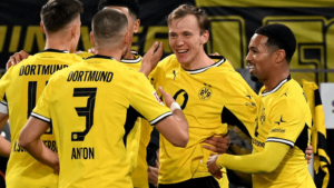 Bayer reaps a special reward after leading Dortmund to topple Frankfurt