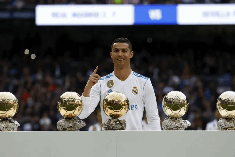 Ronaldo sends an enthusiastic message to his fans after being crowned the “Greatest Ballon d’Or Winner”