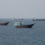 An international coalition of 60 countries to secure freedom of maritime navigation