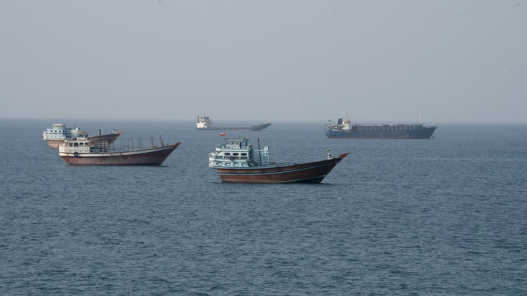 An international coalition of 60 countries to secure freedom of maritime navigation