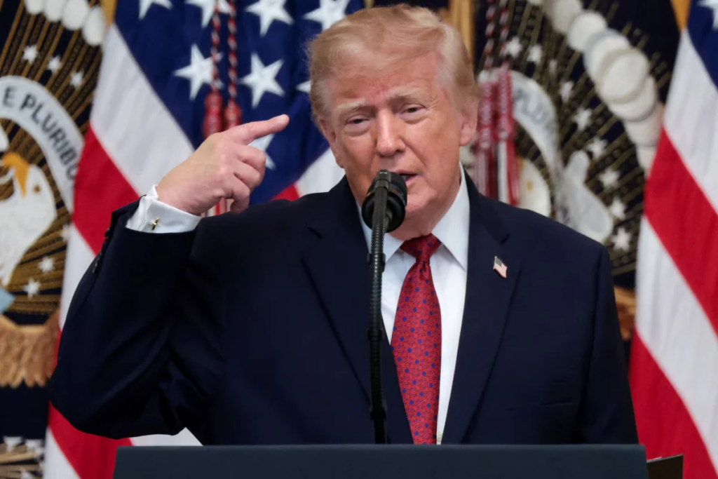 The White House remains silent, and Trump’s statement sparks a storm of controversy