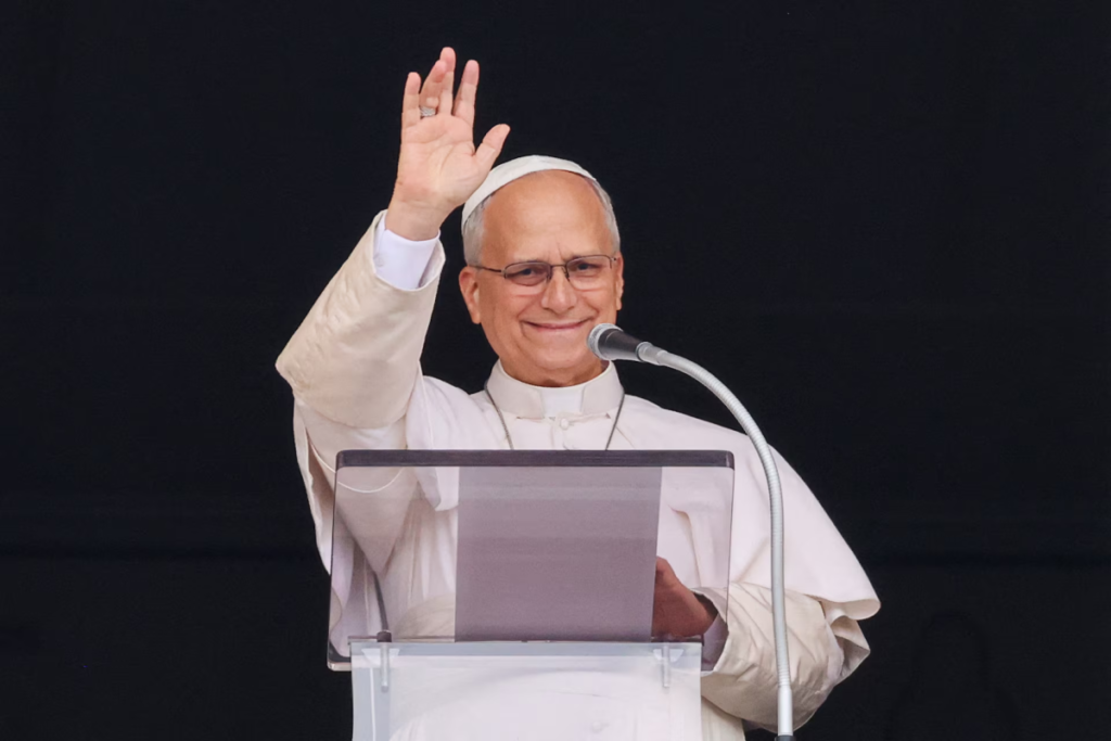 Pope Leo XIV makes his first public appearance after surgery, to the cheers of crowds