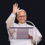 Pope Leo XIV makes his first public appearance after surgery, to the cheers of crowds