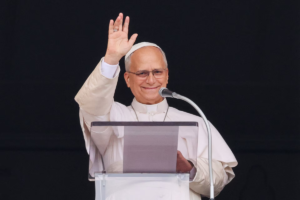 Pope Leo XIV makes his first public appearance after surgery, to the cheers of crowds