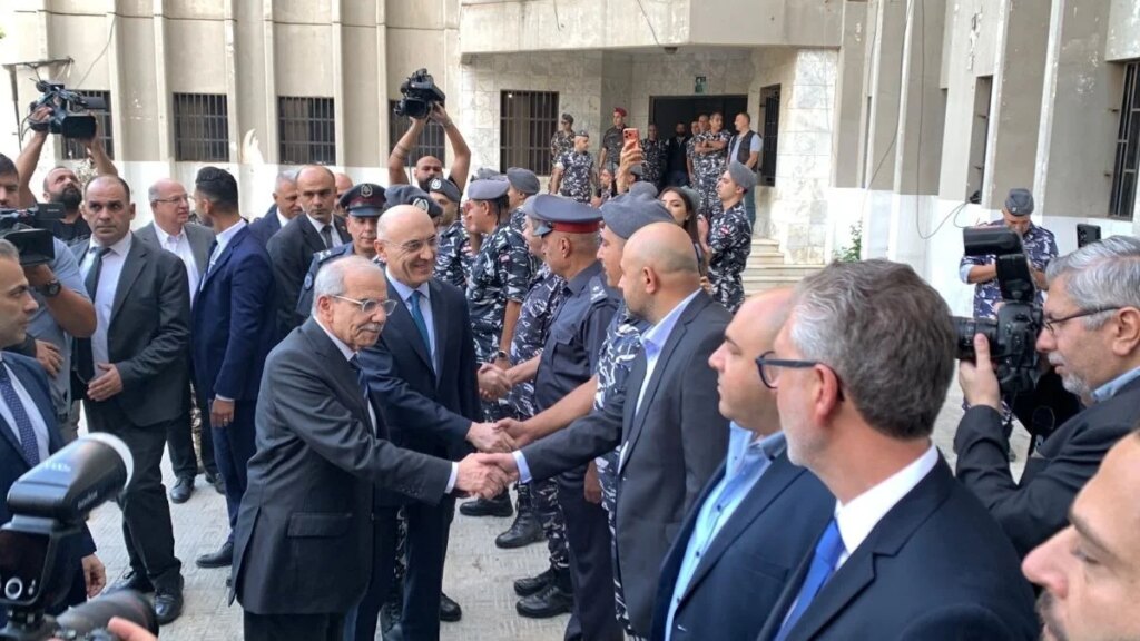 Salam visits Nabatieh on a multi-stop field tour