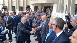 Salam visits Nabatieh on a multi-stop field tour