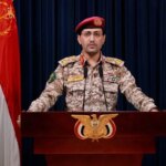 Widespread escalation: 101 air strikes targeting Houthi positions in the skies of Yemen