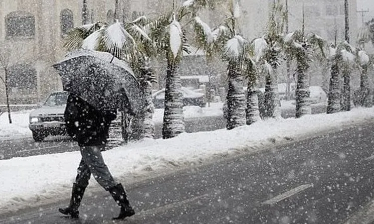 A cold depression hits Lebanon and thunderstorms extend until the end of the week!
