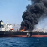 A tanker was targeted by a projectile in Hormuz, and the Sultanate of Oman intervened to evacuate its crew